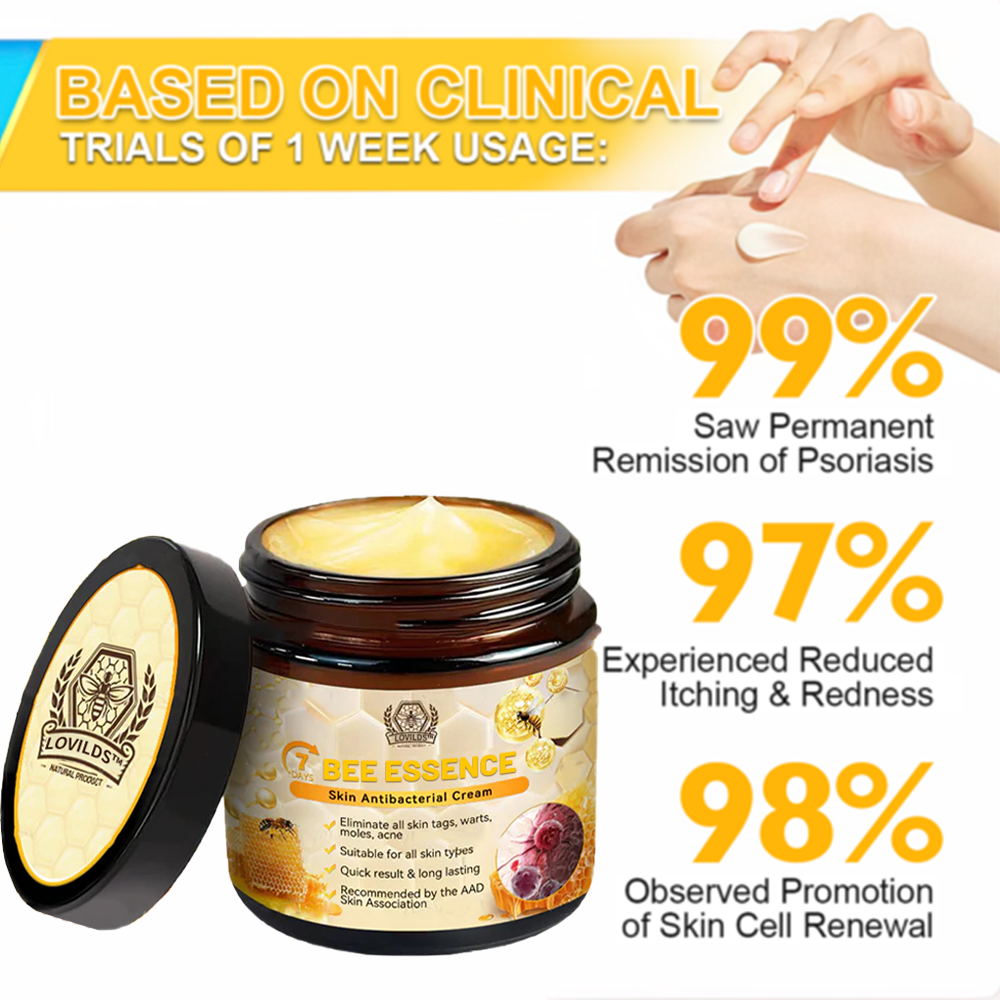 š„LOVILDS⢠Bee Essence Skin Antibacterial Creamāused to treat a variety of skin diseases (AAD recommended).