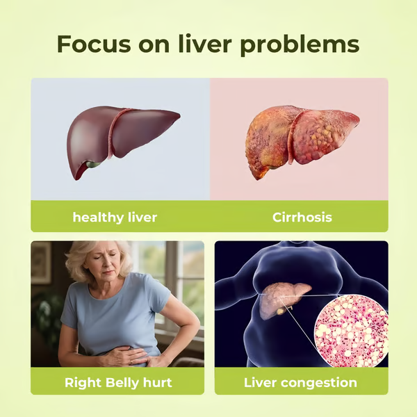 🌿Milk Thistle Liver Detox & Colon Cleanse, Natural Liver Health Support with Kudzu Root, Turmeric, Inositol, Methionine,Vitamin C,90 Capsules silymarin
