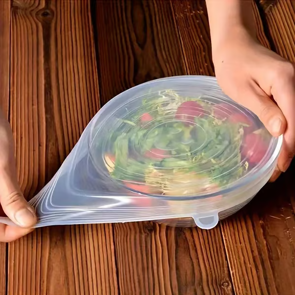 🔥Silicone Cover Stretch Lids Reusable Airtight Food Wrap Covers