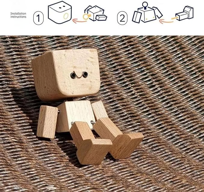 🔥Last Day 70% OFF✨Handmade Shaking Wooden Doll😆 - Sways with 12PCS Magnetic Emojis 🔥Last Day 60% OFF✨Handmade Shaking Wooden Doll😆 - Sways with 12PCS Magnetic Emojis