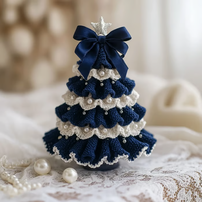 🎄 DIY Crochet Christmas Tree Kit – Create Your Own Holiday Magic