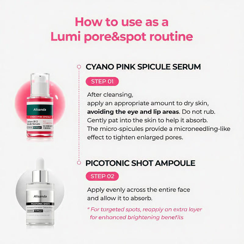 🌿Alisanda™ Pore & Spot Care Duo| Shrinks Pores & Fades Blemish Marks