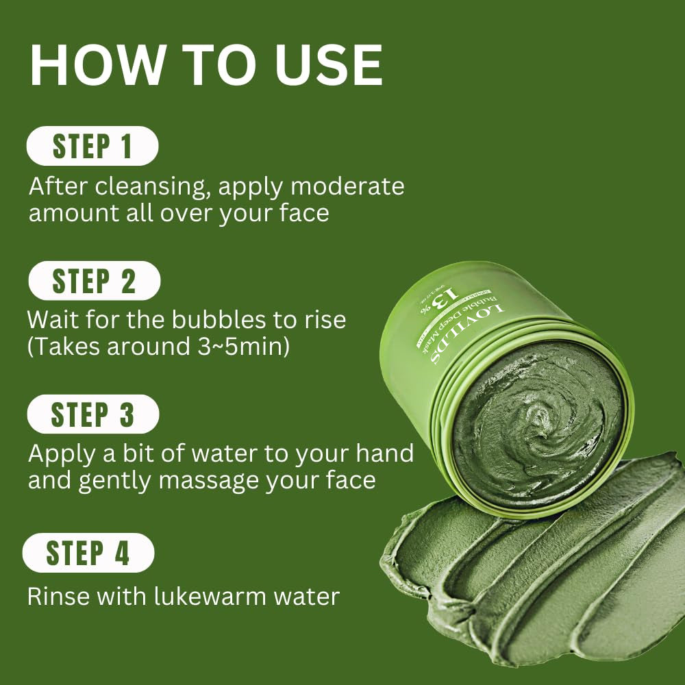 Holy Basil & Oxygen Bubble Mask - Gentle Detox for All Skin Types