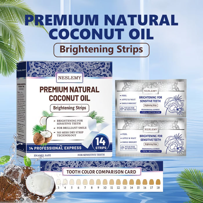 NESLEMY™Coconut Whitening Strips 26 NESLEMY™Coconut Whitening Strips