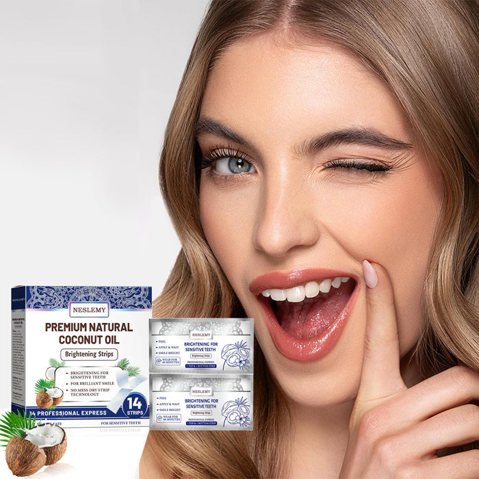 NESLEMY™Coconut Whitening Strips 35 NESLEMY™Coconut Whitening Strips