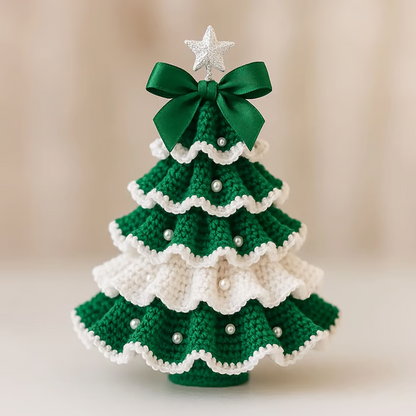 🎄 DIY Crochet Christmas Tree Kit – Create Your Own Holiday Magic